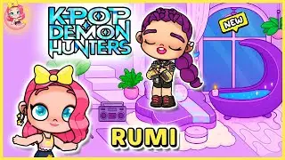 💜✨ Decoramos o Refúgio da Rumi! | Avatar World 🎤🏡 K‑POP Demon Hunters em Perigo