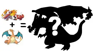 Pok&eacute;mon Fusion #63 Charizard x Skeledirge | OFishPS