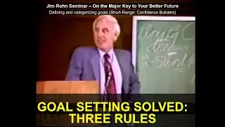 The Three Pillars of Goal Setting: Economics, Things, and Personal Development