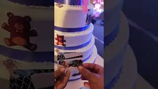 Live Cake decoration🎀 ❤ #cakedecorating #cakes #weddingcake #cakeart #happymothersday