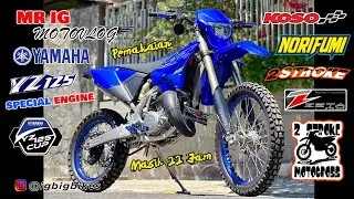MOTOVLOG:  #183 FULL REVIEW & TES MOTOR TRABAS SUPER ENAK YAMAHA YZ 125X SPECIAL ENGINE, 2 STROKE