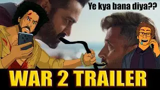 War 2 Trailer Reaction | Bollywood spoof Comedy