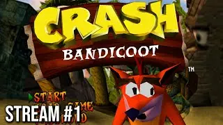 Crash Bandicoot PS1 First Playthrough #1