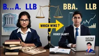BA LLB or BBA LLB - Which is Better | CLAT 2026  | Choosing the Right Path for Law | Target CLAT