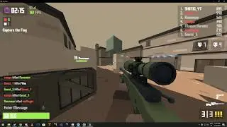 Krunker.io 20 kill gameplay.