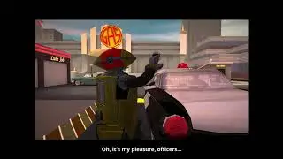 Stubbs the Zombie gas station scene.