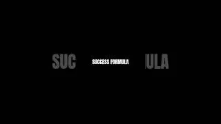 success formula #success #successmind #discipline #motivation #resetmindset #money #viral #shrots