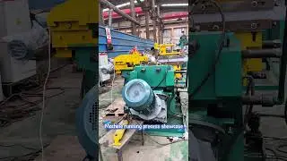 Customized Spiral Auger Blade Forming Machine with CE Certification #machine #flexiblebendconveyors