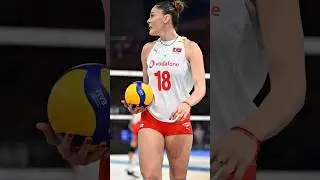 Zehra Gunes💞 Vakifbank volleyball cute❤️#zehragunes #volleyball #viralshort #shorts
