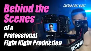 Behind the Scenes of a Professional Fight Night Production