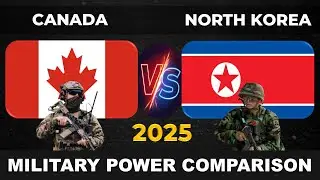 Canada vs North Korea Military Power in 2025 | North Korea vs Canada Military Power in 2025