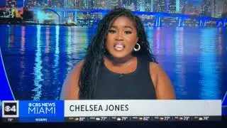 WFOR CBS News Miami at 11pm Sunday open February 16, 2025