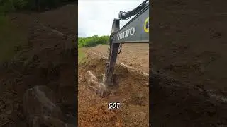 Building Slopped Terrace With Excavator  #excavator #heavymachinery