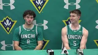 UNCW MBB - Christian May & Noah Ross | Postgame vs Navy, 11-28-25