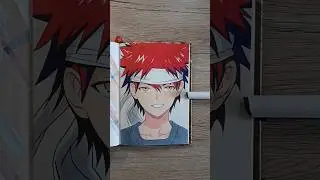 Soma drawing from Food Wars#shortvideo #fyp #anime #art
