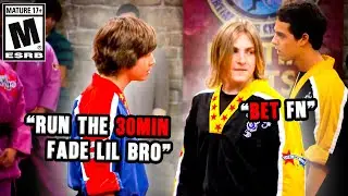 When JACK had to BATTLE KAI at the KARATE CHAMPIONSHIP on THE GREAT WALL OF CHINA (KICKIN IT)