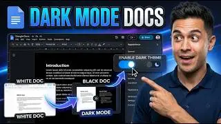 How To Make Google Docs Black [Quick Start]