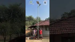 Electrifying Rural Villages with help of Solar Energy | Solar Street Light