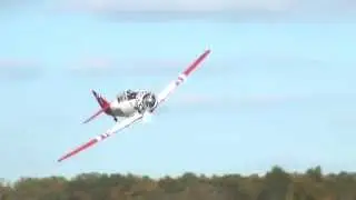 North American AT-6D, just the low pass, Culpeper, Va. 10/14/13