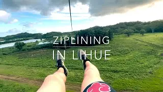 Ziplining at Koloa Zipline!