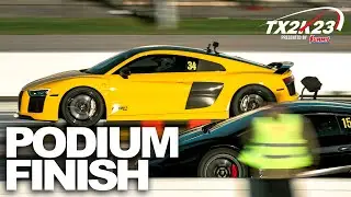 Racing ALPHA 12 Audi R8s at TX2K | 2500WHP GT-R 