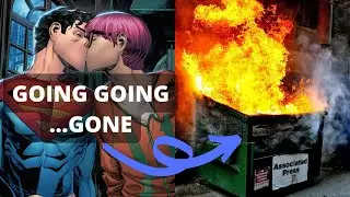 Things keep getting worse for Bi-Superman! The WOKE Comic falls off sales charts completely!