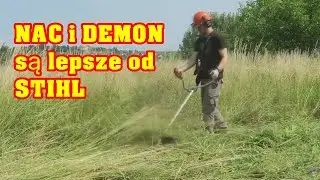 Kosa Nac i Demon - Lepsza niż Stihl - Piosenka o koszeniu trawy :)