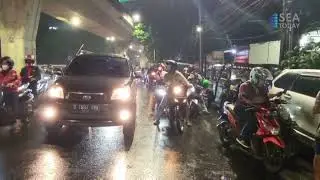 Floods Hit Jakarta After Heavy Rainfall
