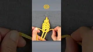 Easy Macrame Leaf Pattern #macrame