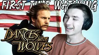 Canadian Watches DANCES WITH WOLVES for the FIRST TIME! Kevin Costner movie REACTION