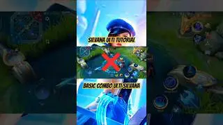 ✅SILVANA BASIC COMBO TUTORIAL #mlbb #mobilelegends #tutorial #shorts