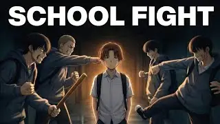 How to Win a School Fight Against Multiple Students | 1 vs 4 School Fight 