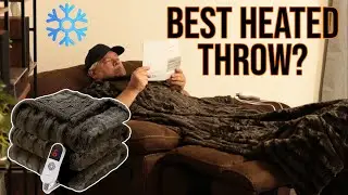 Best Heated Throw Blanket for Winter? | MARNUR Faux Fur Review