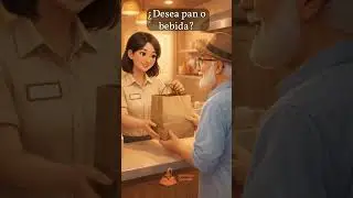 Spanish food ordering you can actually use #spanishpractice #shorts