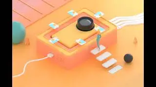 3D Isometric Animation