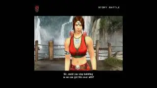 Julia interlude with Ganryu before fight start story mode Tekken 5