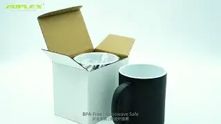 Magic Reveal 11oz Mug | Heat-Sensitive Color Changing from Black to Custom Design