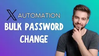 How to Change Twitter Passwords in Bulk 2025
