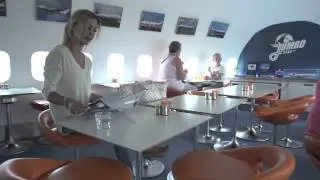 Jumbostay boende i Boeing Jumbojet 747