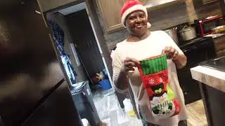 CHRISTMAS VLOG-SECRET SANTA| GIFT GIVING AND RECEIVING| IN THE SPIRIT