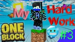 #minecraft I Built a Animals Farm in one block Part 3@Asbond @JustEzeey @TeachobleBangla
