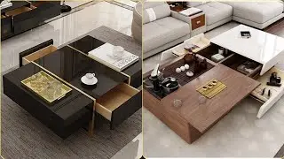 Home Decor Unique Center Table Designs 2023 || Storage Coffee Tables Designs || Space Saving Ideas