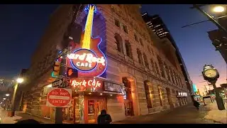SUNRISE HOUR SNOW WALK ❄️❄️ East Market Area + NYC-Style Billboards❄️❄️ Philadelphia PA ASMR [4K]