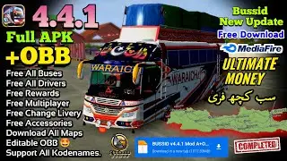 Full Mod Apk+Obb New Update Bussid 4.4.1 Unlock all buses Share Free || Bus Simulator Indonesia.