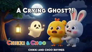Chikki & Choo and the Crying Ghost 👻 | Spooky Kids Story | ChikkiChoo Rhymes| ChikkiChoo Rhymes
