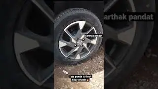 Tata punch alloy wheels #shorts #tatapunch