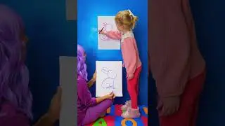 Let&rsquo;s Learn to Draw a RABBIT While Having FUN! 🐇💖 #shorts #learning