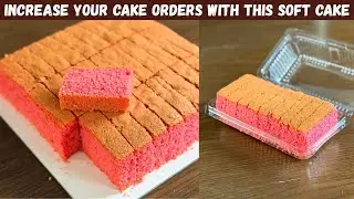 NEW CAKE RECIPE for you orders | NO CAKE GEL | 1/2 kg recipe | தமிழ்