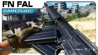 FN FAL Gameplay on Euphrates Bridge! (Modern Warfare)