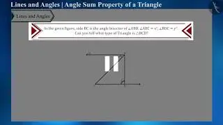 Angle Sum Property of a Triangle | Part 3/3 | English | Class 9